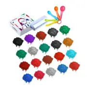 Mica Powder for Epoxy Resin Pigment - (24 PACK/10gr) Color Soap Making Suppli...