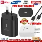 Genuine Original Samsung 25W Super FAST Wall Charger for Note 20/S21/S23/S24/S25