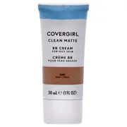 CoverGirl Clean Matte BB Cream For Oily Skin - 560 Deep For Women 1 oz Makeup