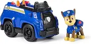PAW Patrol, Chase’s Patrol Cruiser, Toy Car with Collectible Action Figure, Sustainably Minded Kids’ Toys for Boys & Girls Aged 3 and Up