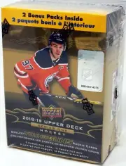 2018/19 UPPER DECK SERIES 1 HOCKEY BLASTER 20 BOX LOT BLOWOUT CARDS