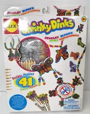 2010 ALEX Shrinky Dinks JEWELRY Craft Kit 41 Precut Shapes SEALED