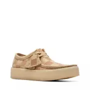 Clarks WALLABEE CUP MAPLE CHECK Suede Made in Vietnam