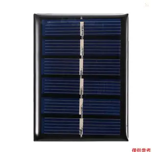 Sun6 0.3W 3V迷你太陽能電池板多晶硅小型太陽能電池DIY防水露營便攜式動力太陽能電池板兼容玩具燈風扇花園泵