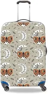 [fonefunshop] Suitcase Cover Protective Skin Elasticated Cover butterfly 22x25 inch Medium, Grey, M, Suitcase Cover