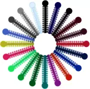 Bandas de goma para ortodoncia, 1040 unidades, ligaduras de colores, juntas tóri