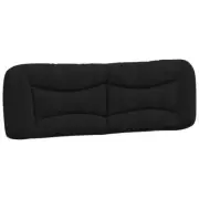 Queen Size Fabric Headboard Cushion Bed Frame Head Pillow Bedhead Pads Black