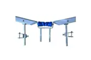 Roxom Boat Trailer Glider V Kit 500mm 50mm x 50mm - Grey