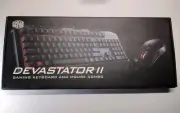 Cooler Master Devastator II LED Gaming Keyboard & Mouse Combo Bundle (Red)
