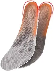 Foot Massage Insoles - Shock Absorption Insoles for Sports,Sport Insoles Absorb Sweat, Comfort Insoles for Sneakers Or Hiking Boots, Athletic Running, Hiking Yongbao