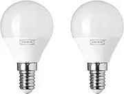 [IKEA] SOLHETTA LED Bulb E14 250 Lumen, Globe Opal White