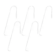 5 Pieces Steel Curved Beading Needle for Efficient Bead Stringing Jewelry Tool