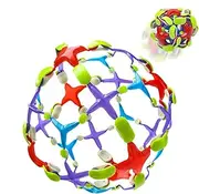 Expandable Ball - Colorful Retractable Sphere Ball,Telescopic Toys for Kids, Outdoor Throwing Fidget Party Props for Breathing Exercises and Play