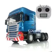 LESU 1:14 6*4 Metal Chassis Light Sound Painted RC Tractor Truck Radio