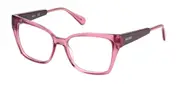 Max & Co. MO5070 072 Women’s Glasses Pink Size 53 - Private Health Rebate - Blue Light Block Available