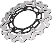 Black Motorcycle Front Brake Disc Rotors Compatible with Yamaha YZF R3 R25 2015-2016 & XSR900 MT-03 ABS 2016