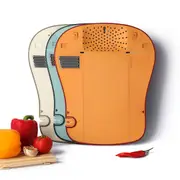 6IN1 Multi-Function Chopping Board Cutting Colander Container Sharpener Kitchen