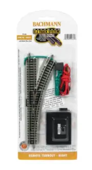 Bachmann EZ-Track ~ Turnout Remote Switch Right ~ 11.25 Radius ~ N SCALE ~ 44862