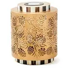 Brand New Mackenzie-Childs Pinecone Short Solar Lantern