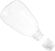 FIXOSHEE Clear Plastic Honey Dispenser Bottle Squeeze Container for Sauces Versatile Kitchen Accessory for Honey Jam Ketchup and Salad Dressing Portable and Easy to Use