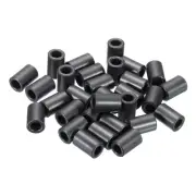 30pcs 9.5x5.5x14.5mm Ferrite Toroid Core Transformer Inductor Coil Ring, Black
