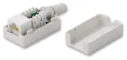 TUK - Cat6 Inline RJ45 Socket, White