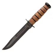 KA-BAR USMC Fixed Blade Fighting Knife | 11.8" Overall, 1095 Cro-Van Steel, KA12
