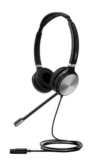 Yealink YHD362 Premium Wideband QD Dual Headset for Yealink IP Phones, QD Cord not Included, Noise Canceling Technique YHD362