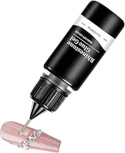 Nail Gem Glue | 10ml Rhinestone Gel Adhesive for Nail Art, Strong Long-Lasting Glue for Nail, Perfect for Home, Salon & Travel, Ideal for Beginners & Professional Manicures