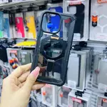 SAMSUNG UAG 透明鑽石帶磁性支架手機殼適用於三星 GALAXY S24 ULTRA S23 PLUS S24+