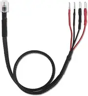 Contronix 12" RJ11 Mirror Wire Radar Detector Hardwire Power Cord kit for Escort Valentine One Uniden Beltronics（Inline Resistance Fuse with Braided | Multi Size Plugs | Plug and Play Mirror Lines