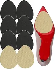 CZBYXA12 Red Bottoms Sole Protector Sole Guard Compatible with Christian Louboutin Shoes,Red Bottom Protectors,Self-Adhesive Shoe Sole Protector Replacement for Louboutin Shoes, 6 Black+2 Khaki,