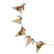 Birthday Flag Banquet Baby Bunting Banner Pet Dog Party Supplies