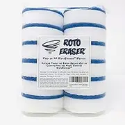Refill Pack of 12 | Drill Powered Magic Cleaning Eraser Sponges | High Density Melamine Scrubber Pads for The Bathroom, Kitchen, Floors, Baseboards, Grout, Magic Marker, Walls & More