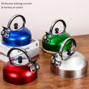 Stylish Stainless Steel Kettle for Gas Electric and Induction Cooktops