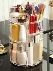 Rotating Makeup Organiser 360° Spinning Makeup Holder Acrylic Cosmetic Box AUS·~