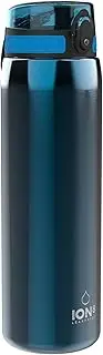 Ion8 Leak Proof 1 Litre Sports Water Bottle, Stainless Steel, 1200 ml (40oz)