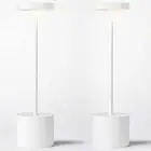 Cordless Table Lamps Rechargeable Set of 2, Portable LED Desk Lamp, 5000Mah Batt