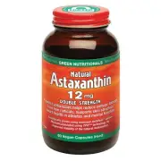 Microrganics Natural Astaxanthin Double Strength Vegan Capsules 12 mg 60 Capsule