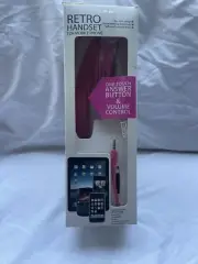 Retro Telephone Mobile Phone 3.5mm Mic Handset Phone Receiver For iPhone & Other