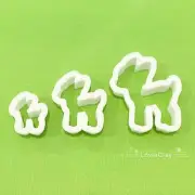 Deer Polymer Clay Cutter Set