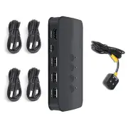 HDMI1.4b 4X1 KVM Switcher Host 4 Port 4K30Hz For 4 Computer Share 1 HD Monitor