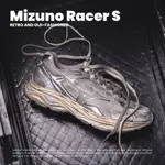 美津濃 MIZUNO RACER S 復古 做舊 銀灰 髒髒鞋 老爹鞋 D1GH223518