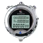 Digital Stopwatch with Clock Calendar Alarm, Shockproof Stopwatch for Training