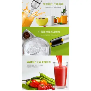 Cuisinart美膳雅 專業級二合一均質攪拌棒 HB-120TW 台灣公司貨 保固兩年