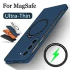 Magsafe Phone Case for Samsung Galaxy Z Fold6 Fold5 4 3 Magnetic Thin Hard Cover