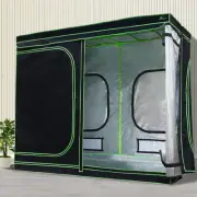 Hydroponic Grow Tent 600D Oxford Cloth Indoor Room Flower Plant System Kit 280CM