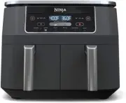 DZ201 Foodi 8 Quart 6-In-1 Dualzone 2-Basket Air Fryer with 2 Independent Frying