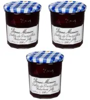 Bonne Maman Red Currant Jelly 250 ml (3 Pack)