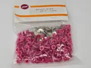 Bulk Zims Red Pink Albino 7mm Bunny Rabbit Plastic Safety Amigurumi Craft Doll